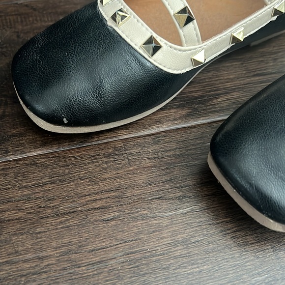 Rockstud ankle strap kids shoes - Picture 2 of 5